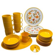 Vtg melamine yellow for sale  Bellingham