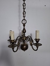Lampadario ottone luci usato  Saluggia