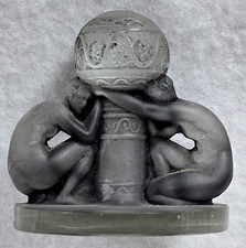Signed lalique frosted for sale  San Francisco