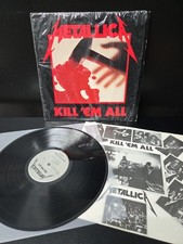 Metallica Kill Em All Lp Vinyl OG 1983 TRUE 1st Press Shrink/Insert EX/EX comprar usado  Enviando para Brazil