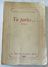 Rare boris taslitzky d'occasion  Évreux