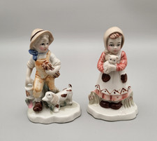 Figurines boy dog for sale  BRIDGEND