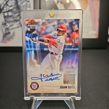 Juan Soto 2021 Topps Stadium Club Realidad Virtual Automático/25  segunda mano  Embacar hacia Mexico