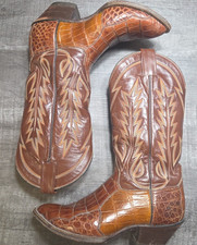 Laramie alligator cognac for sale  Cut Off