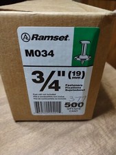 Ramset m034 fasteners for sale  Traverse City