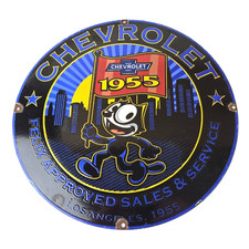 Vintage chevrolet porcelain for sale  Houston