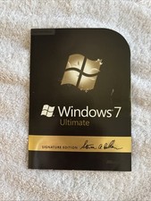 DVDs RARAMENTE ASSINADOS Microsoft Windows 7 Ultimate SIGNATURE EDITION 64 bits — 32 bits comprar usado  Enviando para Brazil