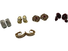 Vintage clip earrings for sale  UK