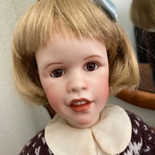 Vintage porcelain doll d'occasion  Expédié en Belgium