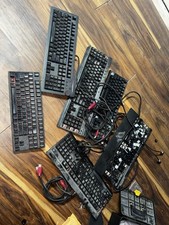 Lote de teclado mecânico todos têm problemas Corsair K95 teclado de serra Cm Storm e Mo, usado comprar usado  Enviando para Brazil