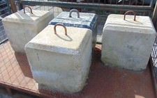 Concrete test weights for sale  DENBIGH