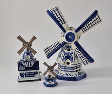 Delft blue windmills for sale  HOLT