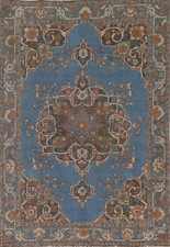 7 area rug 10 6 blue x for sale  Charlotte