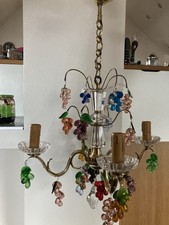 Lustre pampilles murano d'occasion  Audincourt