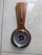 Wooden wall barometer for sale  LIVERPOOL