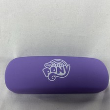 My Little Pony 2016 Estojo Rígido Roxo Estojo de Óculos Infantil Pequena Rachadura Dentro comprar usado  Enviando para Brazil
