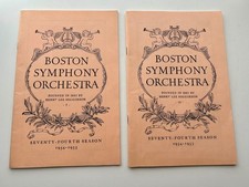 Vtg boston symphony for sale  Concord