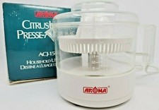 Espremedor elétrico de citrinos Aroma 120V modelo ACJ-150 0,5L capacidade - TESTADO - Vintage comprar usado  Enviando para Brazil