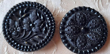 Grands boutons jais d'occasion  Dozulé