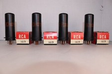 QTD 4 - RCA - TIPO 1619 - RÁDIO / TUBO DE VÁCUO - TV7 TESTADO - EXPLOSIVO FORTE! comprar usado  Enviando para Brazil