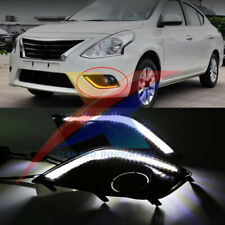 🔥 For Nissan Versa 2015-2019 US Model LED Fog Light DRL Daytime Running Light comprar usado  Enviando para Brazil