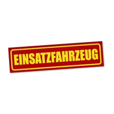 Einsatzfahrzeug magnetschild a gebraucht kaufen  Leipzig