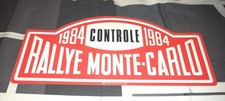Plaque rallye monte d'occasion  Rives