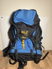 Mochila de viagem Jack Wolfskin preta/azul AGADIR WOMAN 65-70L bolsa grande comprar usado  Enviando para Brazil