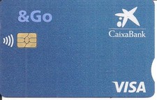 Carte bancaire SPAIN CAIXA BANK  VISA & GO CARD, usado comprar usado  Enviando para Brazil
