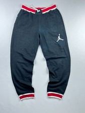 Używany, Spodnie dresowe Nike Jordan LGG Black Jogger z czerwono-białym wykończeniem na sprzedaż  PL