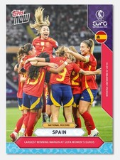 Spain - Récord Biggest win - UEFA Women’s EURO 2025™ Topps NOW® - Card 3 comprar usado  Enviando para Brazil
