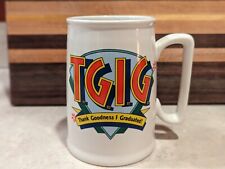 Caneca Stein Vintage Hallmark 1986 Thank God I Graduated Big Smile Beer comprar usado  Enviando para Brazil
