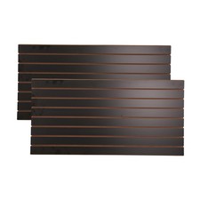Horizontal black slatwall for sale  Ashford