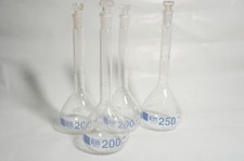 Messkolben 3x200ml 250 gebraucht kaufen  Ulm