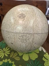 Globo Lunar Vintage Rand McNally 1960 12" Sem Suporte comprar usado  Enviando para Brazil