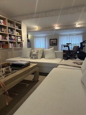 Large sectional linen for sale  LANGPORT