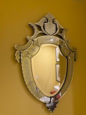 Venetian style etched for sale  Los Angeles