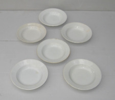 Anciennes assiettes blanches d'occasion  France