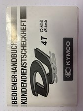Bedienhandbuch kymco dj gebraucht kaufen  Ellerau