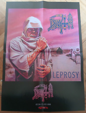 DEATH Leprosy POSTER !!!!!! OBITUARY/ATHEIST/PESTILENCE/GRUESOME/POSSESSED/CYNIC comprar usado  Enviando para Brazil