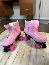 NOVO Patins Rosa Retro Roller Rink EUR 41, Feminino 10 Masculino 8 High Top EUA FRETE comprar usado  Enviando para Brazil