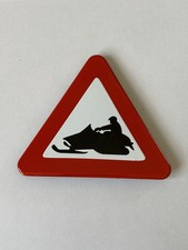 Snow mobile warning for sale  BEDWORTH