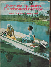 Usado, Chrysler De Motor De Popa Barco 1 1/2-40 Hp 1976 especificações Manual De Serviço comprar usado  Enviando para Brazil