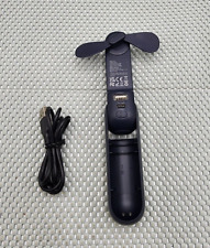 Mini ventilador portátil JISULIFE, 3 EM 1 ventilador de mão USB recarregável bolso pequeno AZUL comprar usado  Enviando para Brazil
