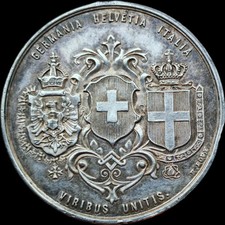 Médaille 1880 argent d'occasion  Hagondange