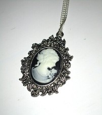 Kamee kette frauenkopf gebraucht kaufen  Weiden