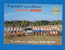 Cyclisme carte equipe d'occasion  Saint-Pol-sur-Mer