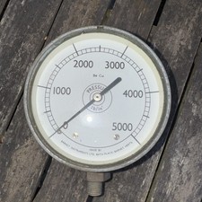 Vintage pressure gauge for sale  WARWICK