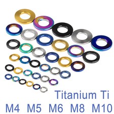 Usado, Titan U-Scheibe M4 M5 M6 M8 M10 Unterlegscheibe Fahrrad Mountainbike MTB Tuning comprar usado  Enviando para Brazil