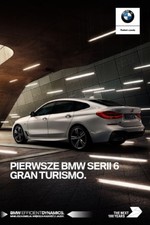 Używany, 2018 MY BMW 6 Gran Turismo G32 catalogue brochure Pologne Poland 44 p. na sprzedaż  PL